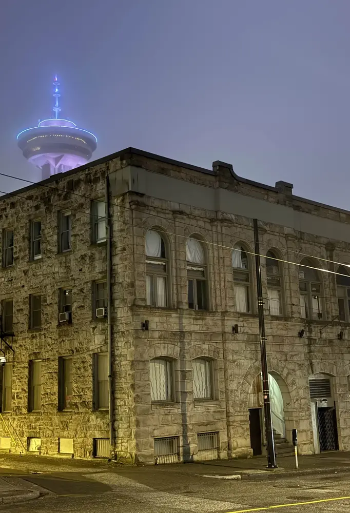 Z-Space building at night